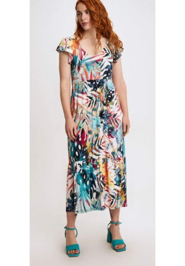 VESTIDO ESTAMPADO MUTICOLOR